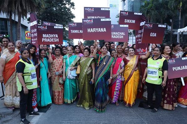 one-India-sari-walkathon
