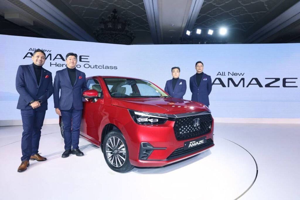 new 3rd generation Honda Amaze in India