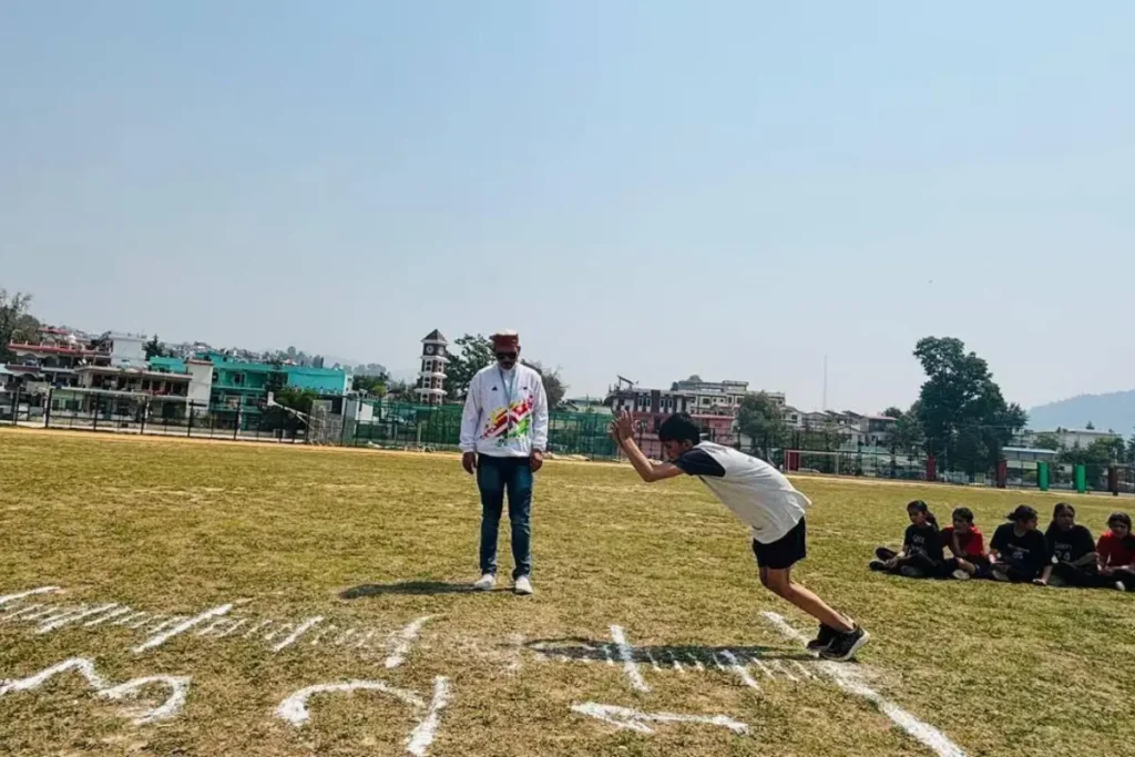 मुख्यमंत्री उदयीमान खिलाड़ी उन्नयन योजना के चयन ट्रायल शुरू 245 खिलाड़ियों ने लिया हिस्सा
