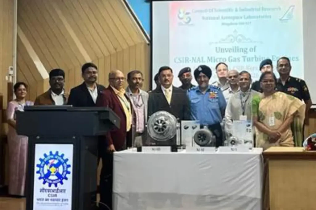 सीएसआईआर-राष्ट्रीय एयरोस्पेस प्रयोगशाला ने स्वदेशी अत्यंत छोटे और लघु गैस टरबाइन इंजन पेश किए, भारत की मानवरहित रक्षा क्षमताओं को मजबूती