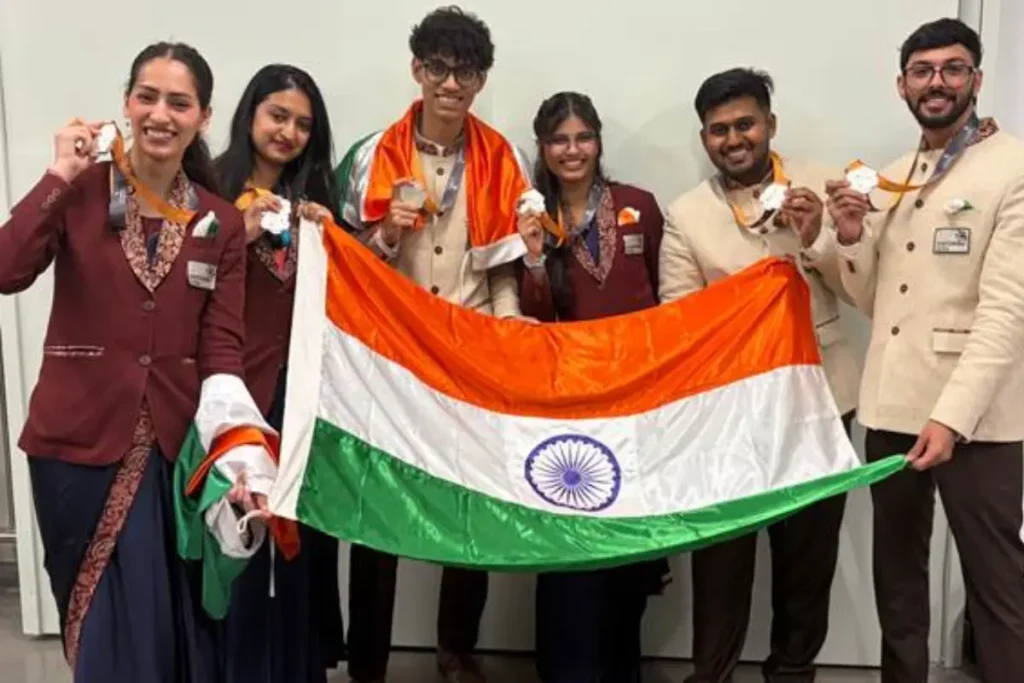 WorldSkills Shanghai 2026 में भारत ने हासिल किया 10वां स्थान
