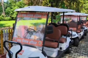 हरिद्वार में दीपावली से पहले शुरू होगी गंगा सारथी इलेक्ट्रिक गोल्फ कार्ट सेवा श्रद्धालुओं को मिलेगी राहत