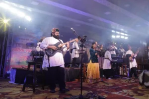 पाण्डवाज बैंड की प्रस्तुतियों से गूंजा कुंजापुरी मेला देर रात तक झूमे दर्शक